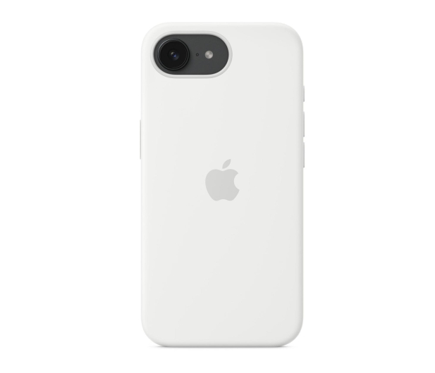Apple Silikonowe etui iPhone 16e 17e biały - 1319598 - zdjęcie 2